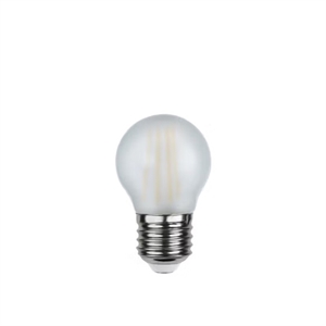 Globen Lighting E27 LED Filament Globe Bulb 4W Frosted