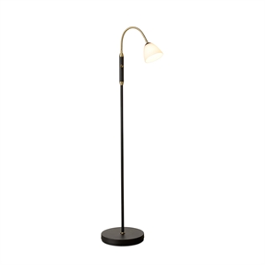 Halo Design Lucid Floor Lamp 1-Arm LED Opal Antique