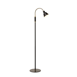 Halo Design Space Floor Lamp 1-Arm LED Black Antique