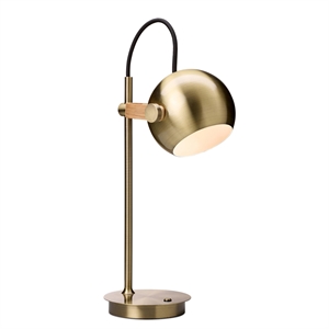 Halo Design DC Portable Table Lamp Antique Brass