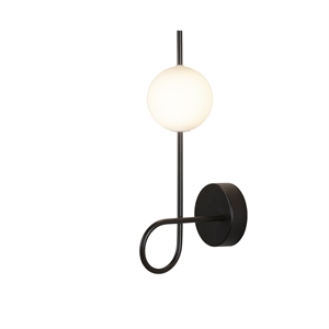 Estiluz Loop Wall Lamp Black