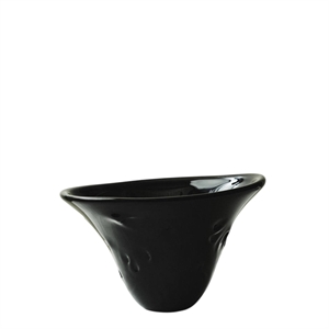 Louise Roe SR Vintage Glass Bowl Black
