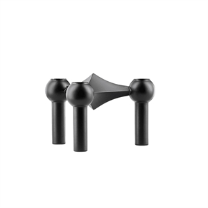 STOFF Nagel Candlestick H6.5 Black