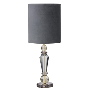 Cozy Living Caia Table Lamp Agate/Coal