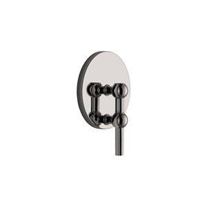 STOFF Nagel Wall Candle Holder H14.5 Black Chrome