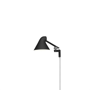 Louis Poulsen NJP Wall Lamp Short Arm 2700K Black
