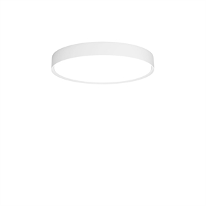Louis Poulsen LP Slim Ceiling Light Semi-Recessed Ø44 3000K & Dali White