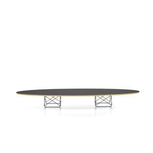 Vitra Elliptical ETR Coffee Table Black Laminate