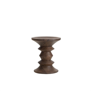 Vitra Eames Stool Model A Stool Dark Walnut