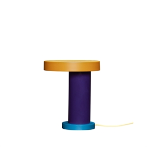 Hübsch Magic Table Lamp Purple/ Petrol/Orange/ Yellow