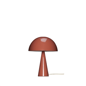 Hübsch Mush Table Lamp Mini Maroon/ Sand