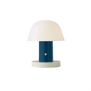 &tradition Setago JH27 Table Lamp White & Blue