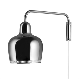 Artek A330S Wall lamp Chrome/ White