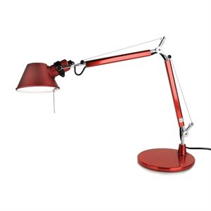 Artemide Tolomeo Micro Table Lamp Red