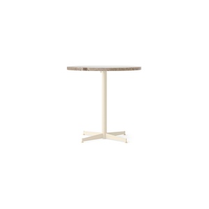 Audo Nook Dining Table Ø80 Ivory/Kunis Breccia