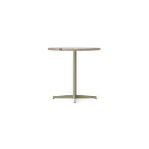 Audo Nook Dining Table Ø80 Olive/Kunis Breccia