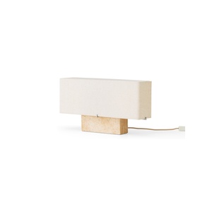 Audo Nonna Table Lamp H30 Travertine/ Sand