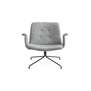 Bent Hansen Primum Armchair With Armrests Black/Fluffy 50