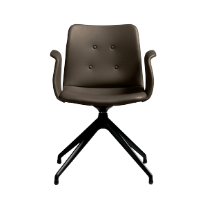 Bent Hansen Primum 4-Star Dining Chair With Swivel Black/Zenso 3 230