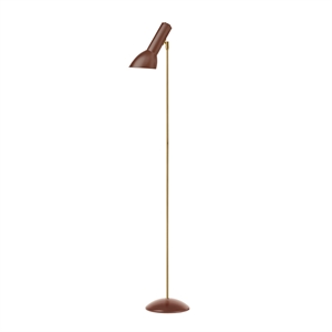 Cph Lighting Oblique Floor Lamp Brick Red/Brass