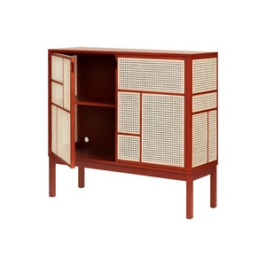 Design House Stockholm Air Side Table with Legs Red