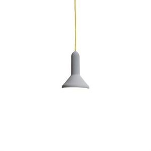 Established & Sons Torch S1 Pendant Grey w. Yellow Cord