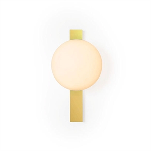 Estiluz Circ Wall Light W/plate Gold