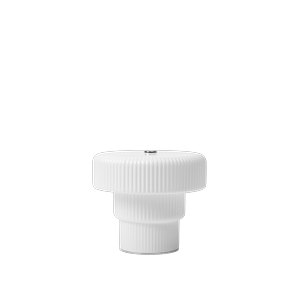Ferm Living Ripple Portable Lamp H10 White