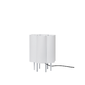 Ferm Living Boe Table Lamp H28 Silver/Natural
