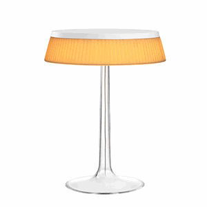Flos Bon Jour Table Lamp White Frame and textile Shade