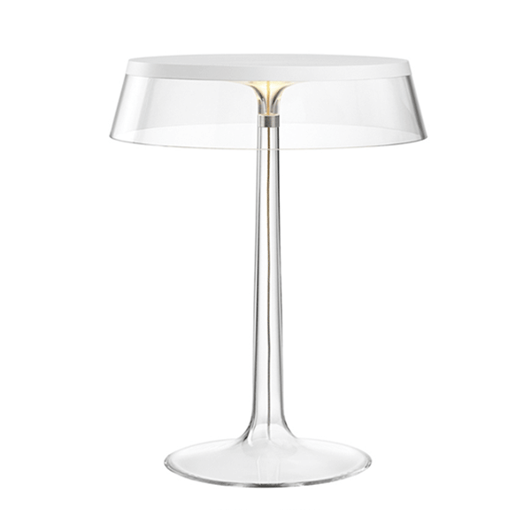Flos Bon Jour Table Lamp White Frame & Optional Shade