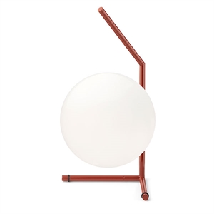 Flos IC T1 Short Table Lamp Red Burgundy