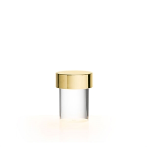 Flos Last Order Clear Table Lamp Polished Brass