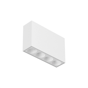 Flos Light Shadow Surface 4 Spot Ceiling Light White