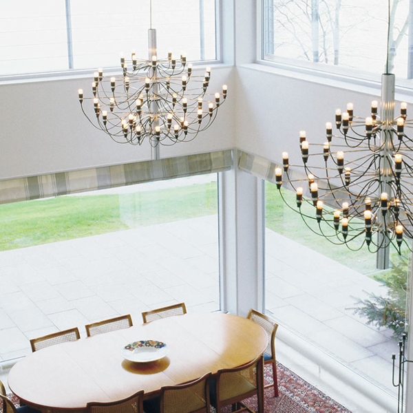 Flos 2097 pendant in dining room