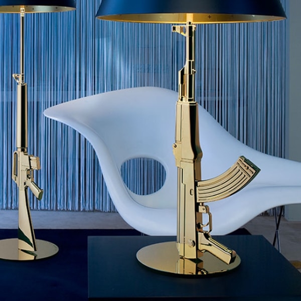 Flos Table Gun Gold lifestyle