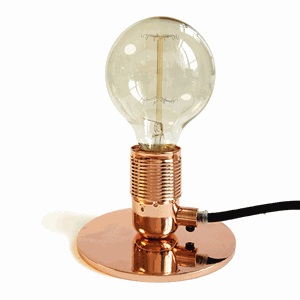 FRAMA E27 Table Lamp Copper