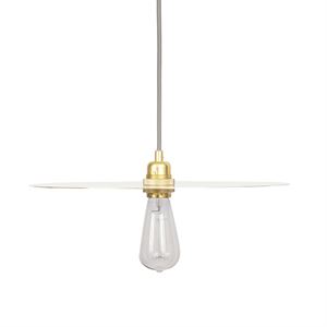 FRAMA Geometric Circle Pendant Brass Large