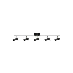 Globen Lighting Hubble 5 Long Ceiling light Black