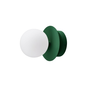 Globen Lighting Art Deco Wall/ Ceiling light Green/ White