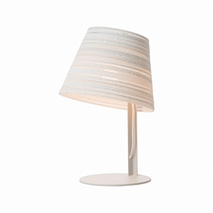 Graypants Scraplight Tilt Table Lamp White