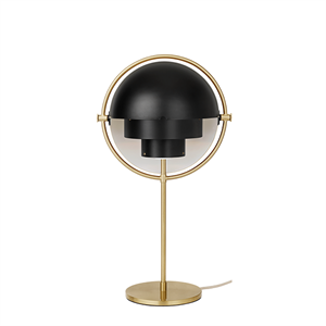 GUBI Multi-Lite Table Lamp Brass & Black