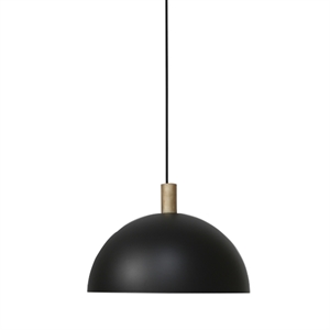 Handvärk Studio Pendant Ø40 Black & Brass