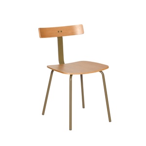 Hübsch Hock Dining Chair Green/Natural