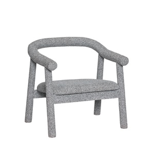Hübsch Ouli Armchair Light Grey Melange