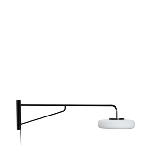 Hübsch Sway Wall Lamp Black