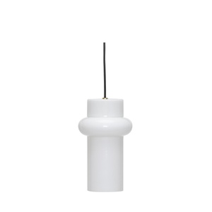 Hübsch Pilule Up Pendant Shiny White