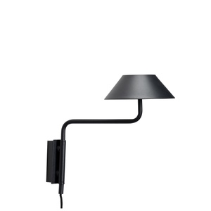 Hübsch Cover Wall Lamp Black