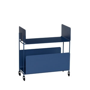 Hübsch Ays Rolling Table Dark Blue