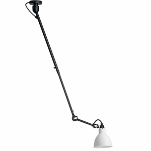 Lampe Gras N302 ceiling lamp mat black & mat white